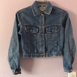 Vintage blue INC jean jacket
